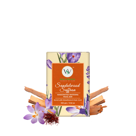Sandalwood & Saffron Handmade Soap – 100g