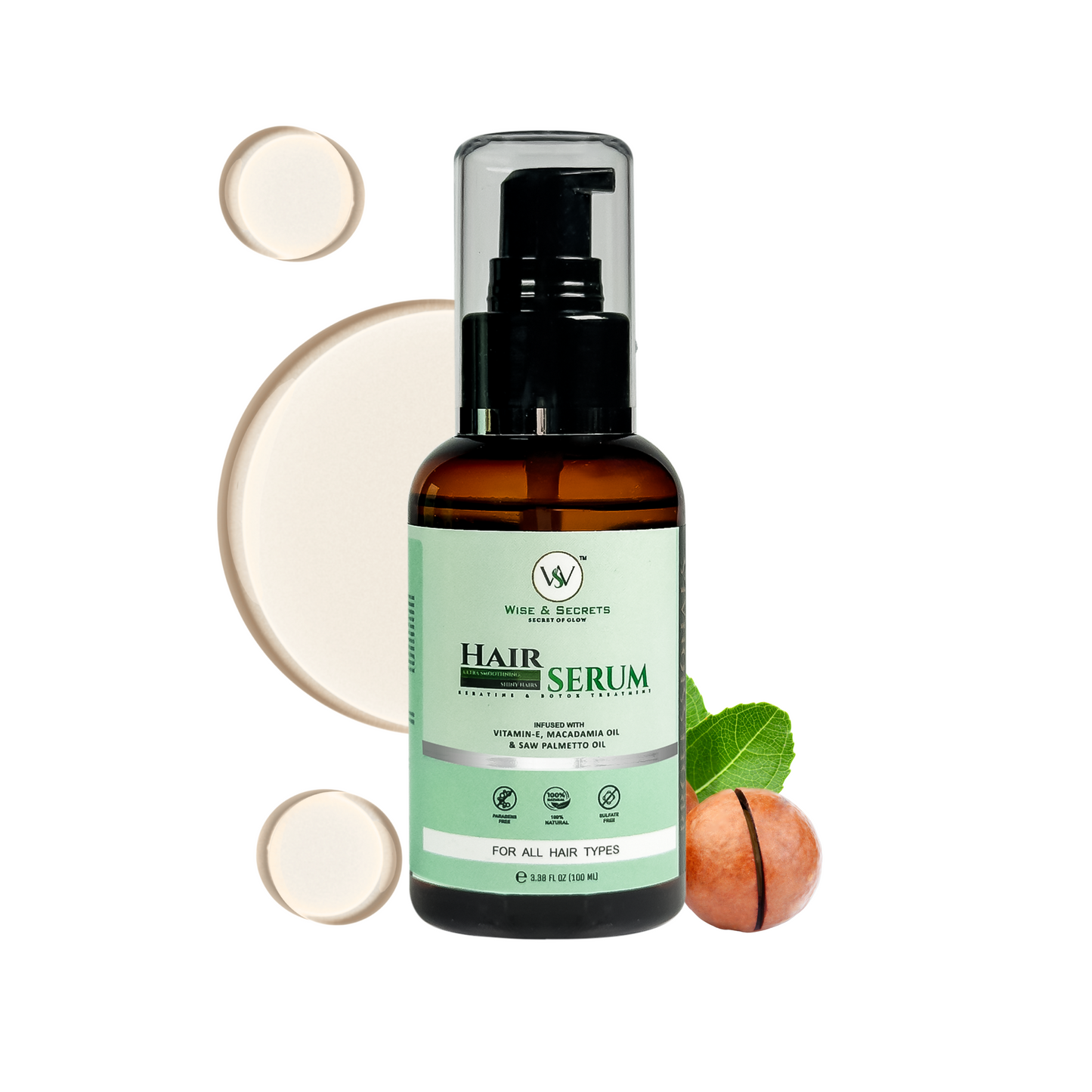 Professional Hair Serum – 100ml | Vitamin E & Botanical Oil Complex
