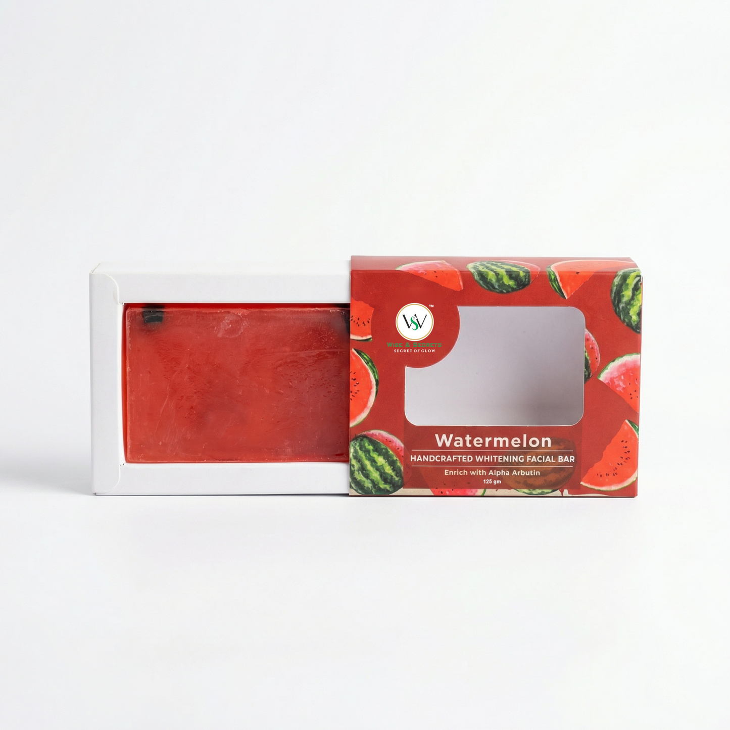Watermelon Handcrafted Facial Bar - 125 GM