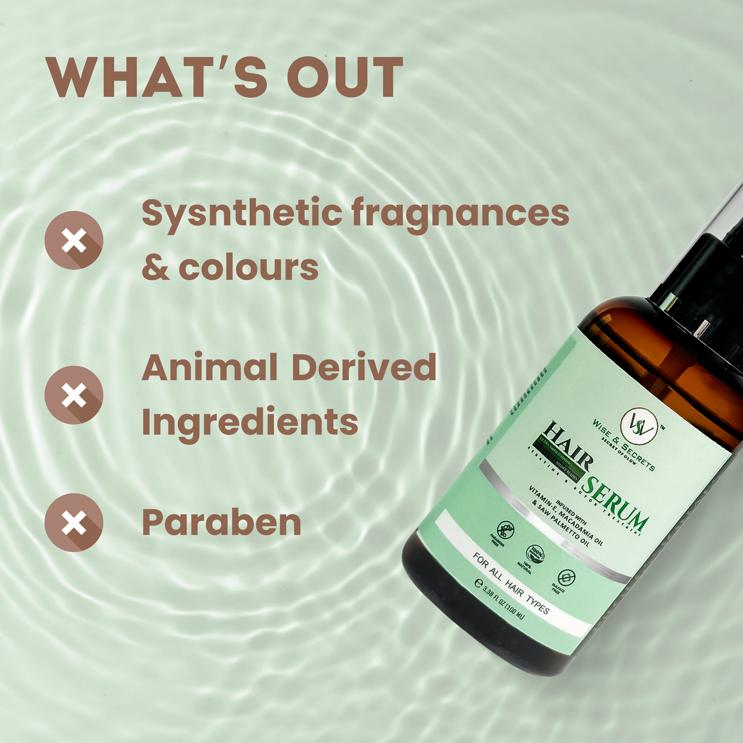 Professional Hair Serum – 100ml | Vitamin E & Botanical Oil Complex