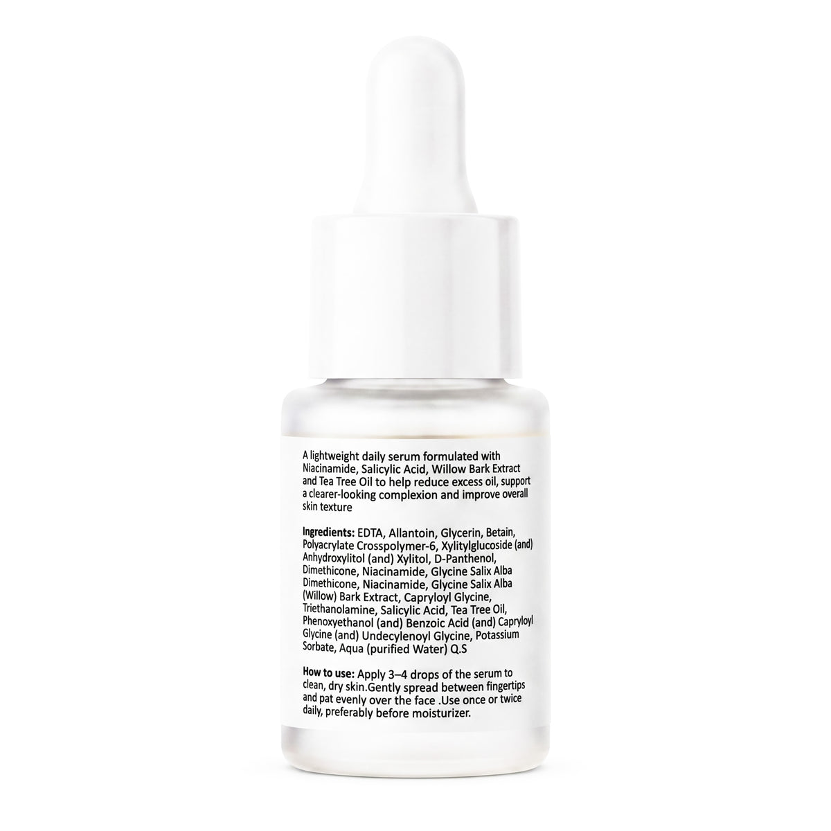 Tea Tree Oil + 10% Niacinamide Anti-Acne Serum – 30ml