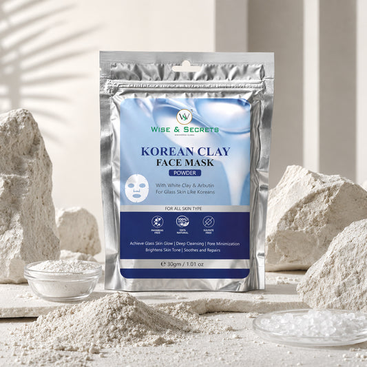 Korean Clay Mask – Glow Boosting & Pore Cleansing – 30GM