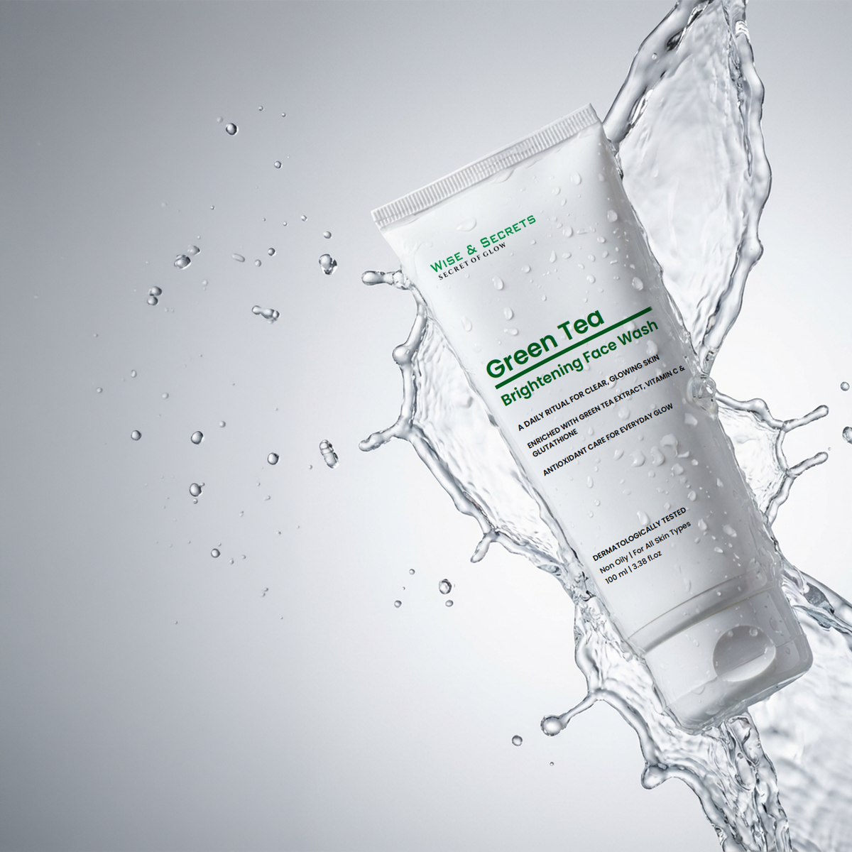 Green Tea Brightening Face Wash - 100 ML
