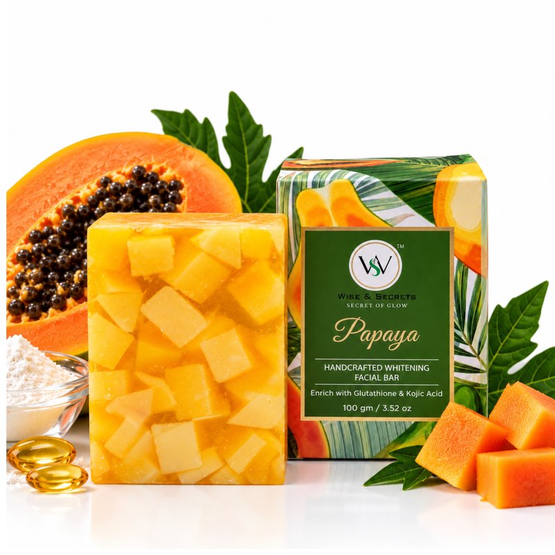 Papaya Brightening Soap for Face & Body – 100g