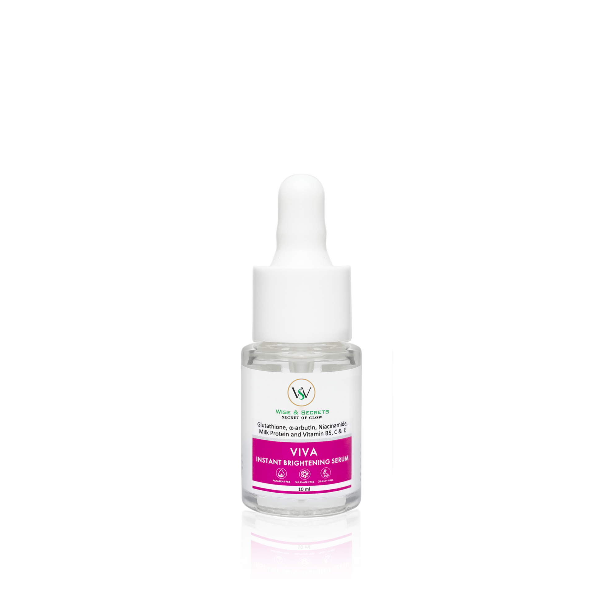 Viva Instant Whitening Serum - 10 ml Wise & Secrets Viva Instant Whitening Serum - 10 ml Wise & Secrets