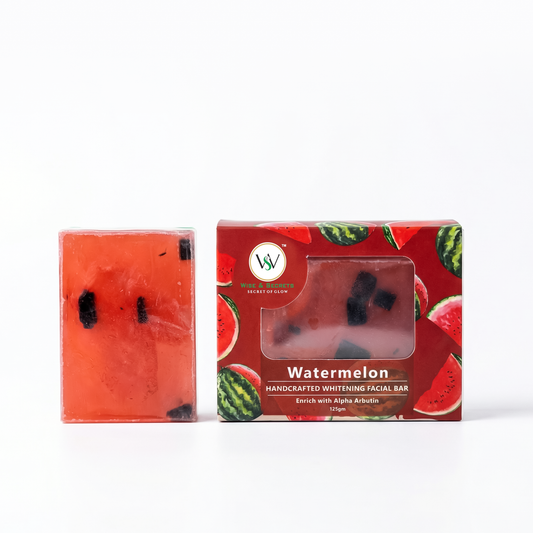 Watermelon Handcrafted Facial Bar - 125 GM