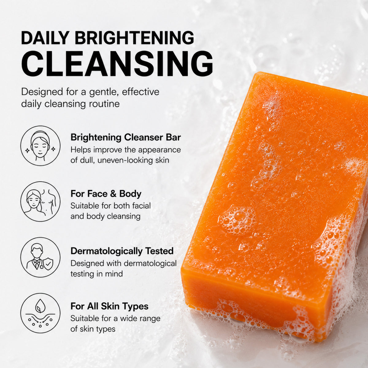 Nano Kojic Acid Face & Body Brightening Soap – 150g