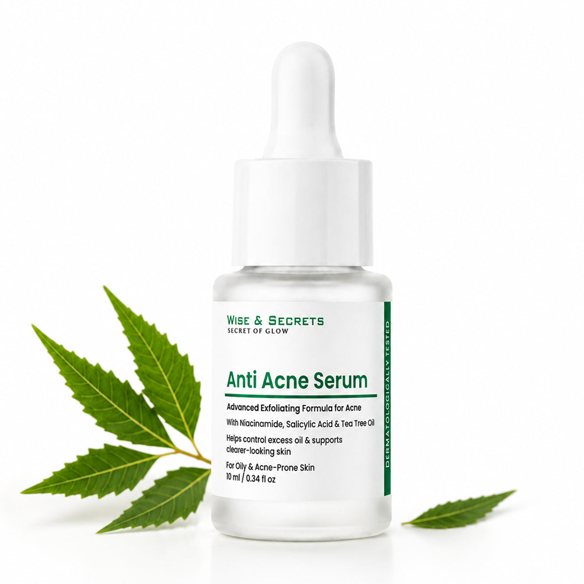 Tea Tree Oil + 10% Niacinamide Anti-Acne Serum – 30ml