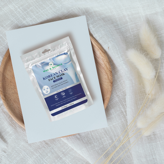 Korean Clay Mask – Glow Boosting & Pore Cleansing – 30GM