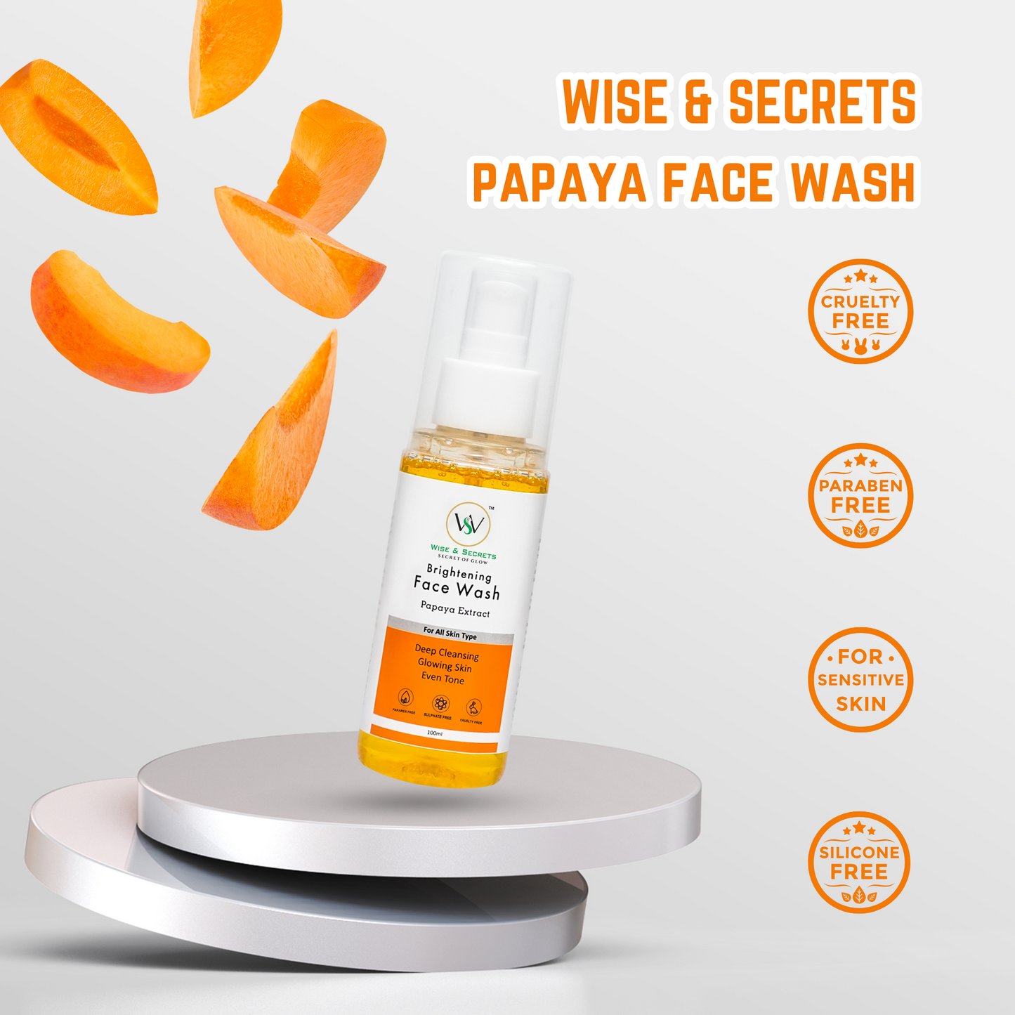 Papaya Face Wash - 100ml