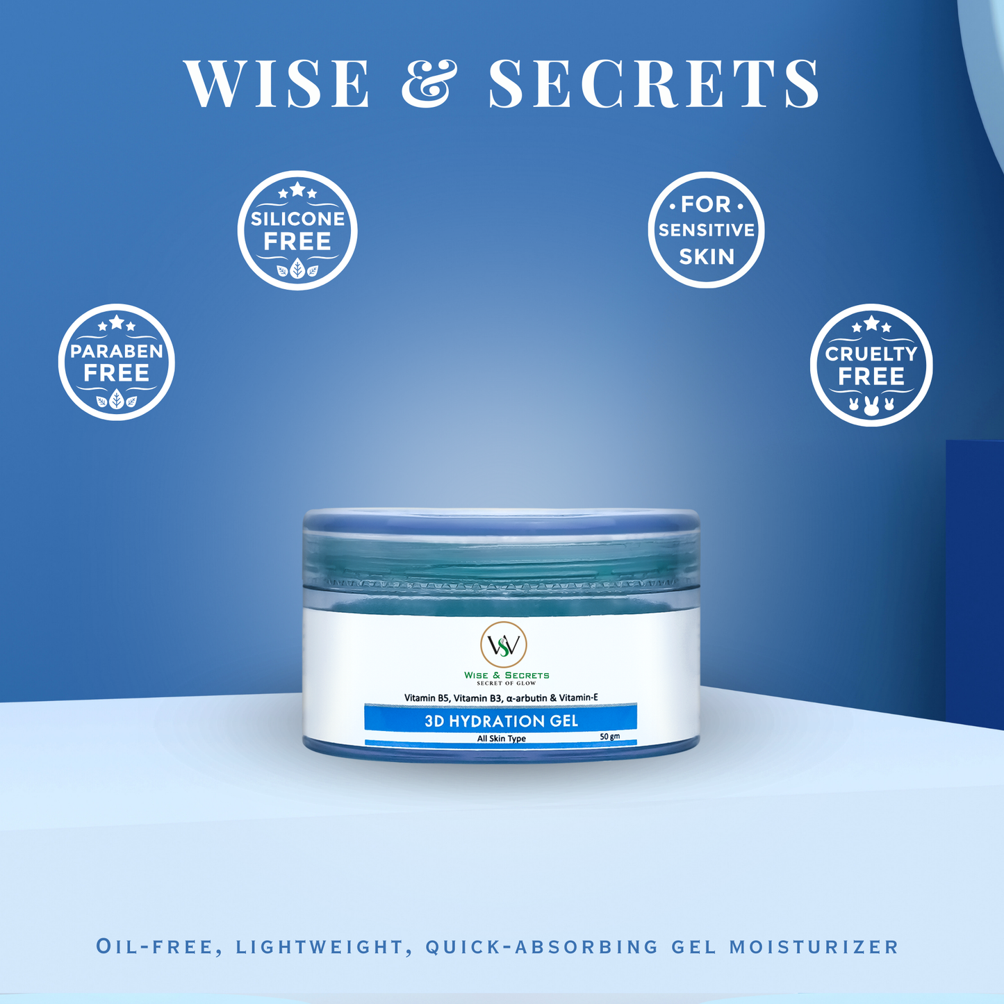 3D Hydration Gel for Face – 50ml