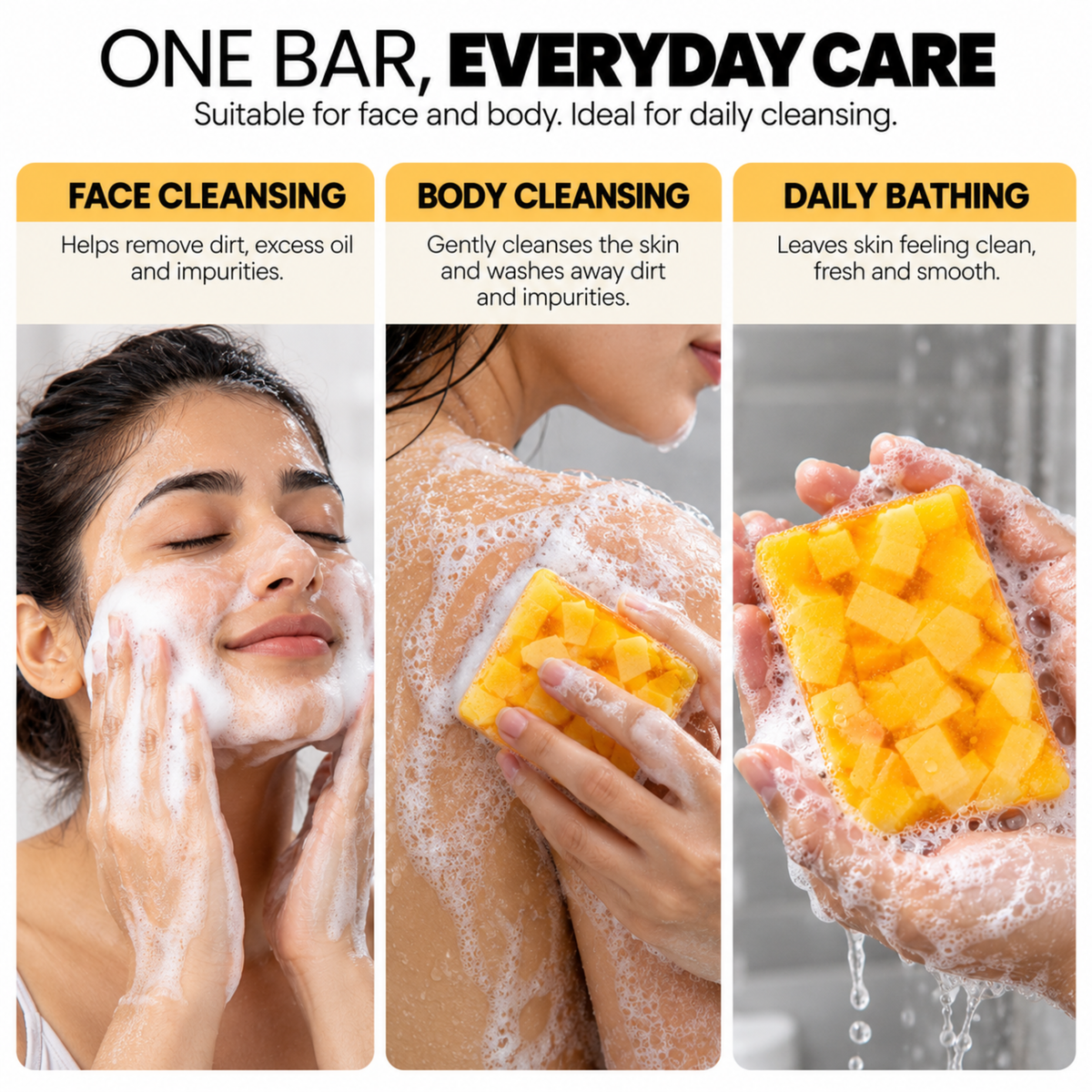 Papaya Brightening Soap for Face & Body – 100g