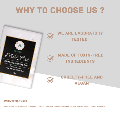 Milk Bar - Whitening Bathing  Soap - 75g