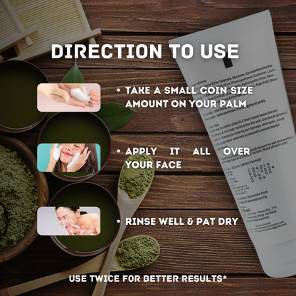 Green Tea Whitening  Face Wash - 100 ML