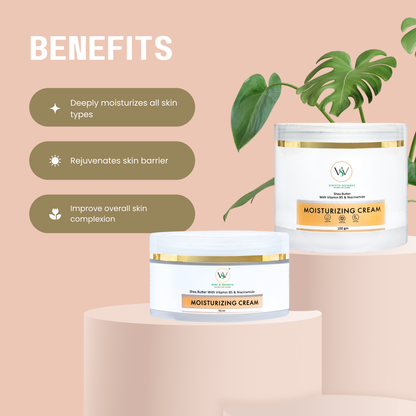 Shea Butter Moisturizing Cream - 50 gm