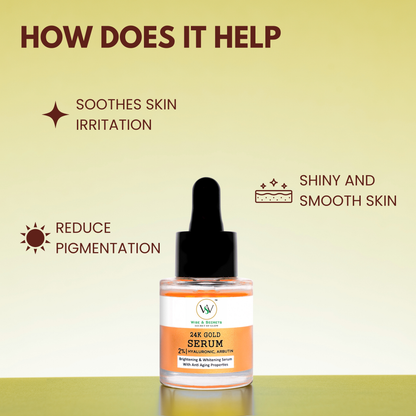 Hyaluronic + Anti-Aging 24K Gold Serum 20 ml