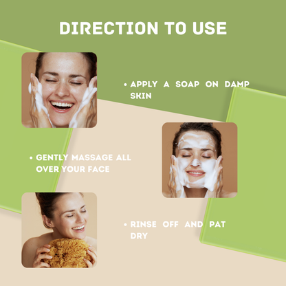 Tea Tree + Rosemary Facial Soap – 100g |