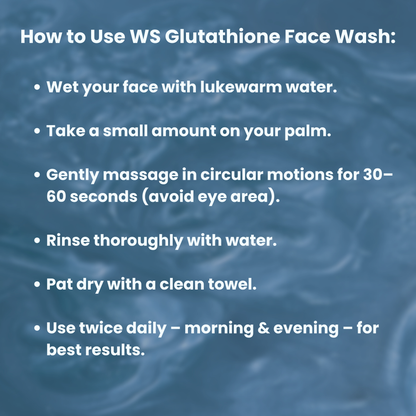 Kojic Acid + Vitamin C & E  Glutathione Face Wash - 100 Gm