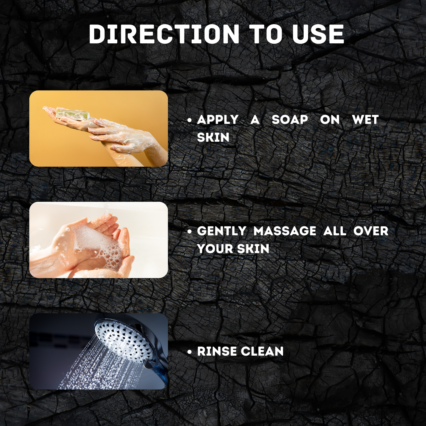 Activated Charcoal Bathing Soap – 100g