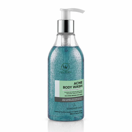 Salicylic Acid Acne Body Wash for Body Acne, Rough & Bumpy Skin – 300ml