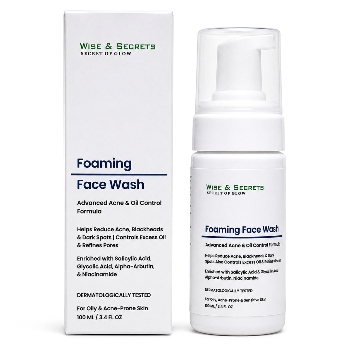 Vitamin B5 + Niacinamide Foaming Face Wash  - 100 ML