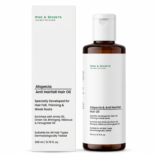 Alopecia & Anti-Hairfall Hair Oil | For Hair Fall, Hair Thinning & Weak Roots | 200ml