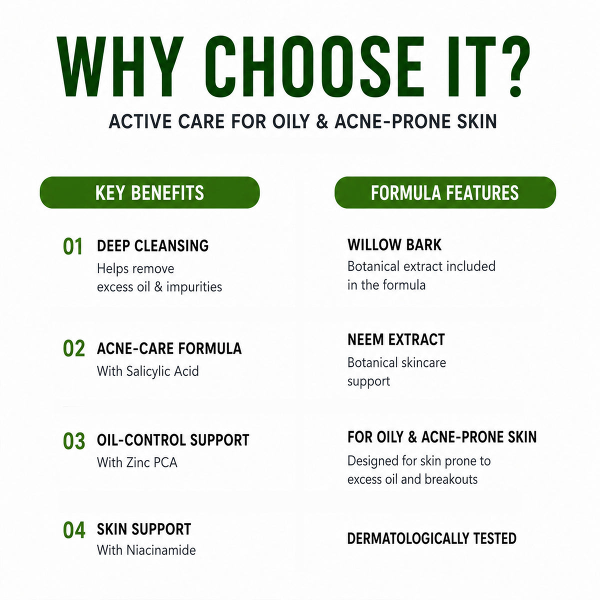 Anti-Acne Face Wash - 100 ml