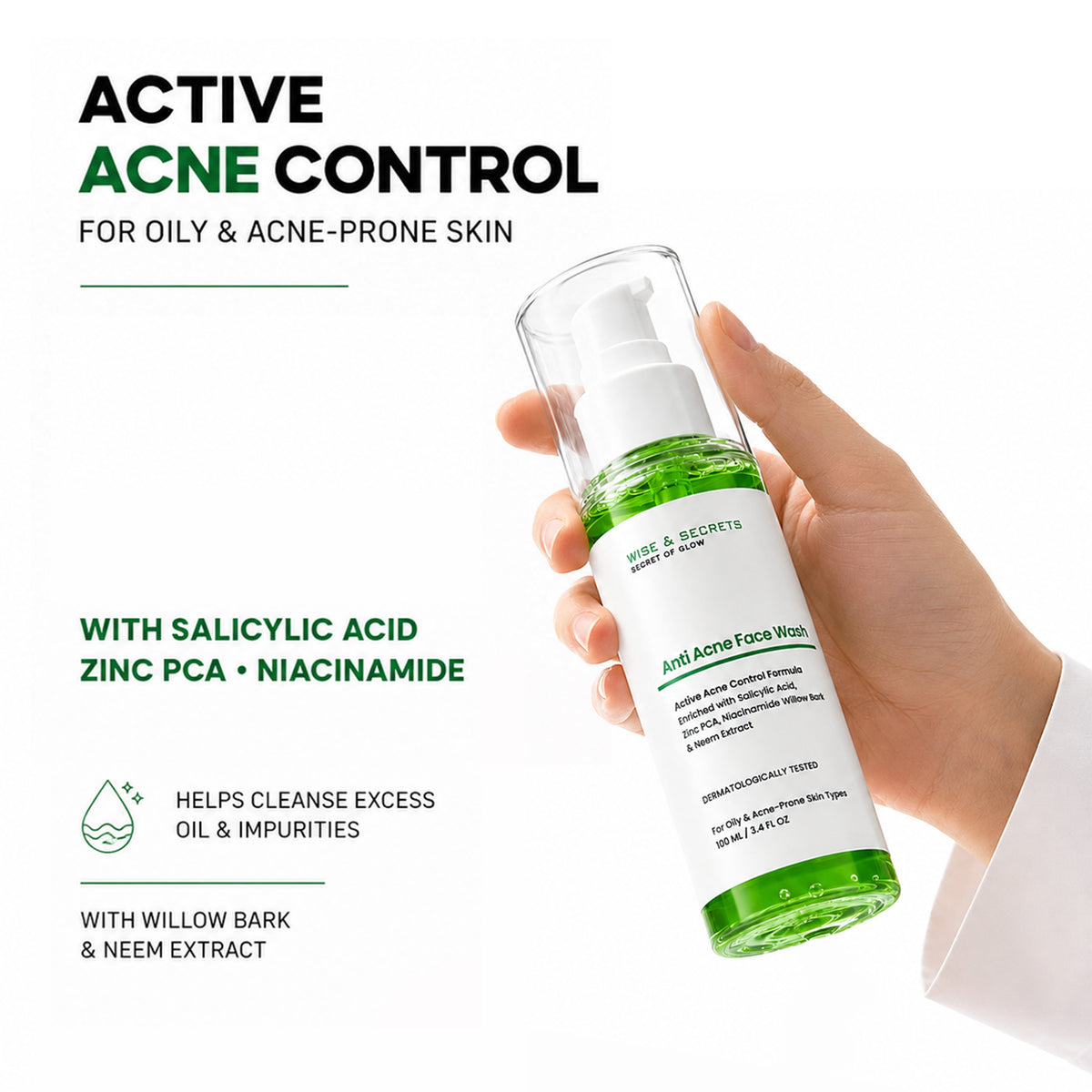 Anti-Acne Face Wash - 100 ml