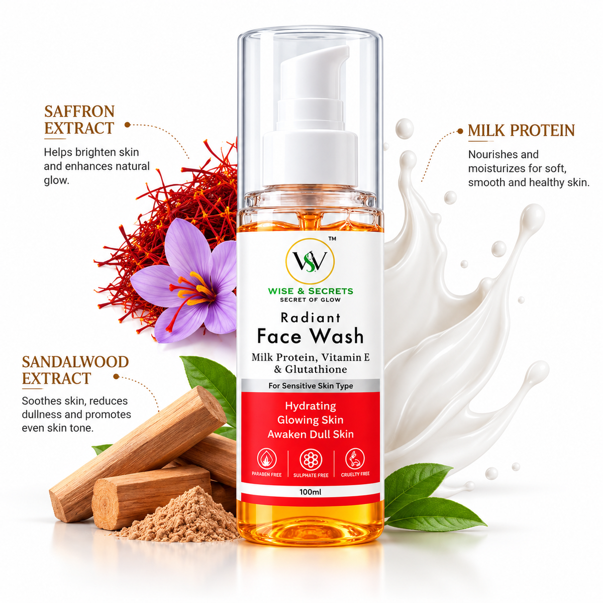 Radiance Face Wash - 100ml