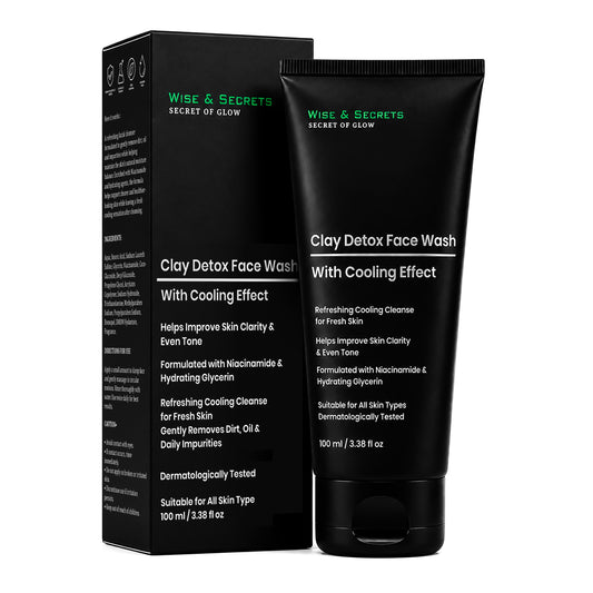 Deep Cleansing Clay Detox Face Wash - 100 ML