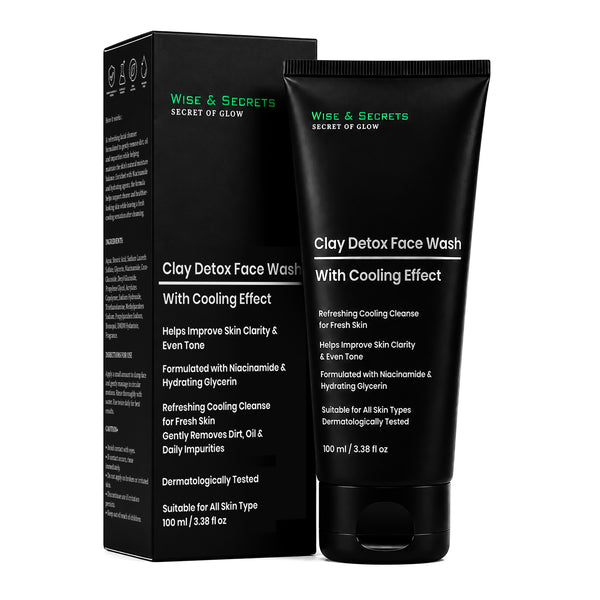 Deep Cleansing Clay Detox Face Wash - 100 ML