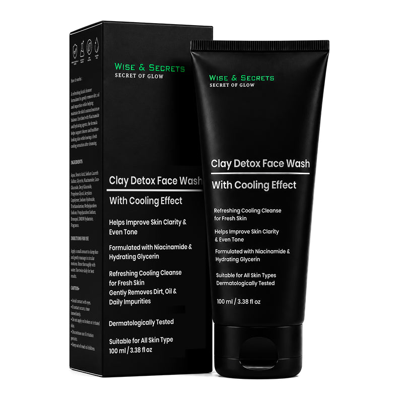 Deep Cleansing Clay Detox Face Wash - 100 ML