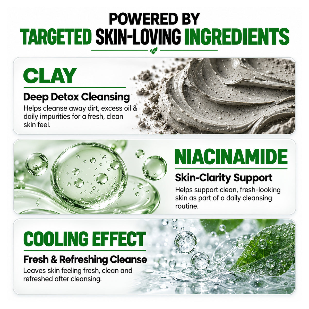 Deep Cleansing Clay Detox Face Wash - 100 ML