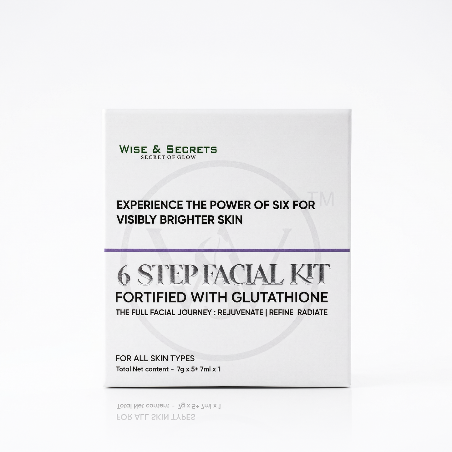 Glutathione Instant Glow 6-Step Facial Kit - 45 g